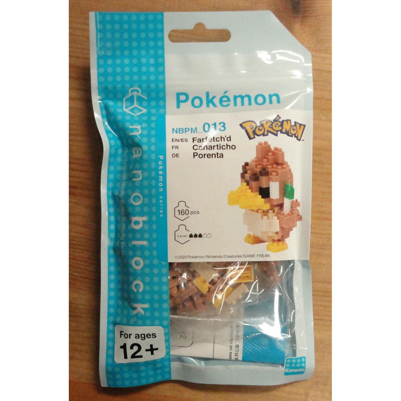 Image of Kawada Pokemon Farfetch'd Nanoblocks Kit BNT14923