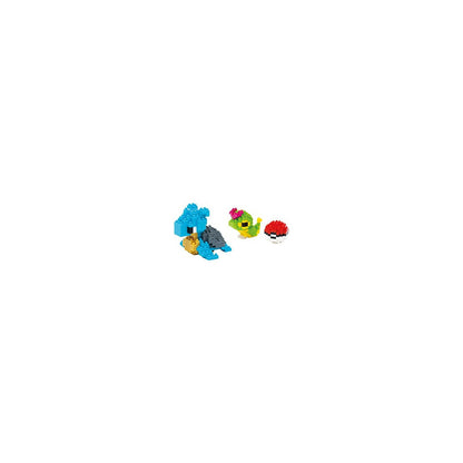 Image of Kawada Pokemon Caterpie & Poke Ball Nanoblocks Kit BNT14956