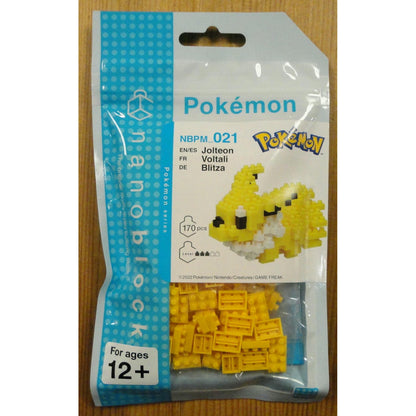 Image of Kawada Pokemon Jolteon Nanoblocks Kit BNT20434