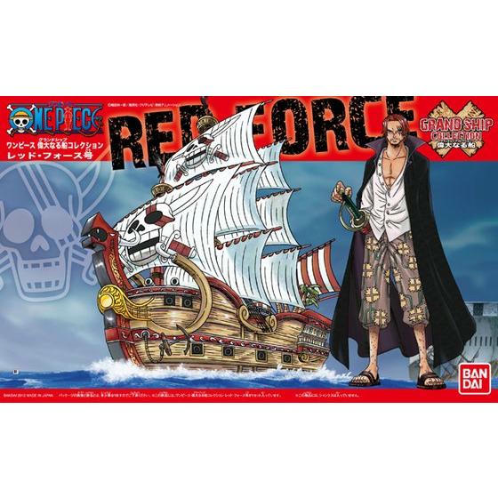 Image of Bandai Hobby: One Piece Grand Ship Collection Model Kit - #004 Red Force Model Ship
