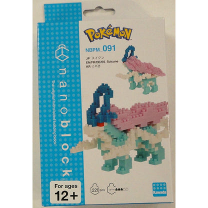 Image of Kawada Pokemon Suicune Nanoblocks Kit BNT22167