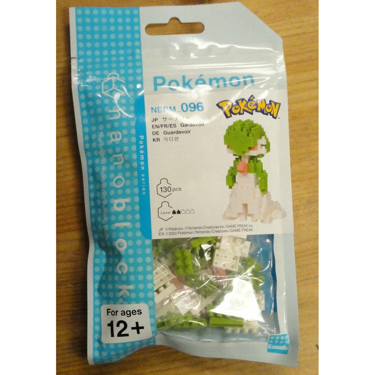 Image of Kawada Pokemon Gardevoir Nanoblocks Kit BNT22553