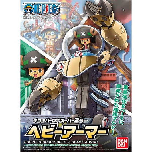 Image of Bandai Hobby: One Piece Chopper Robo Model Kit Model Kit - Chopper Robo Super 2 Heavy Armor