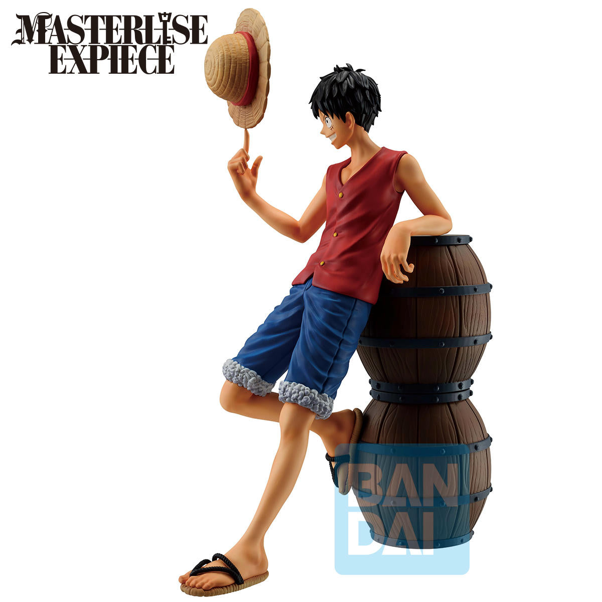 Image of Bandai Spirits: Masterlise Ichibansho Figure - One Piece Monkey D. Luffy (Road to King of the Pirates)