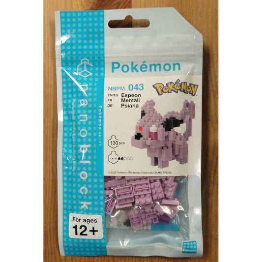 Image of Kawada Pokemon Espeon Nanoblocks Kit BNT21310