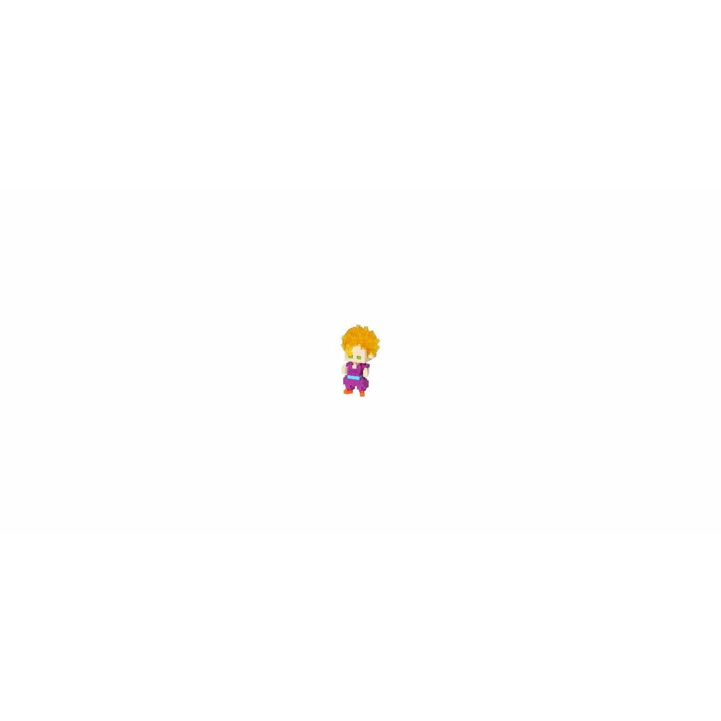 Image of Kawada Dragonball Z Son Gohan Super Saiyan Nanoblocks Kit BNTNAN21422