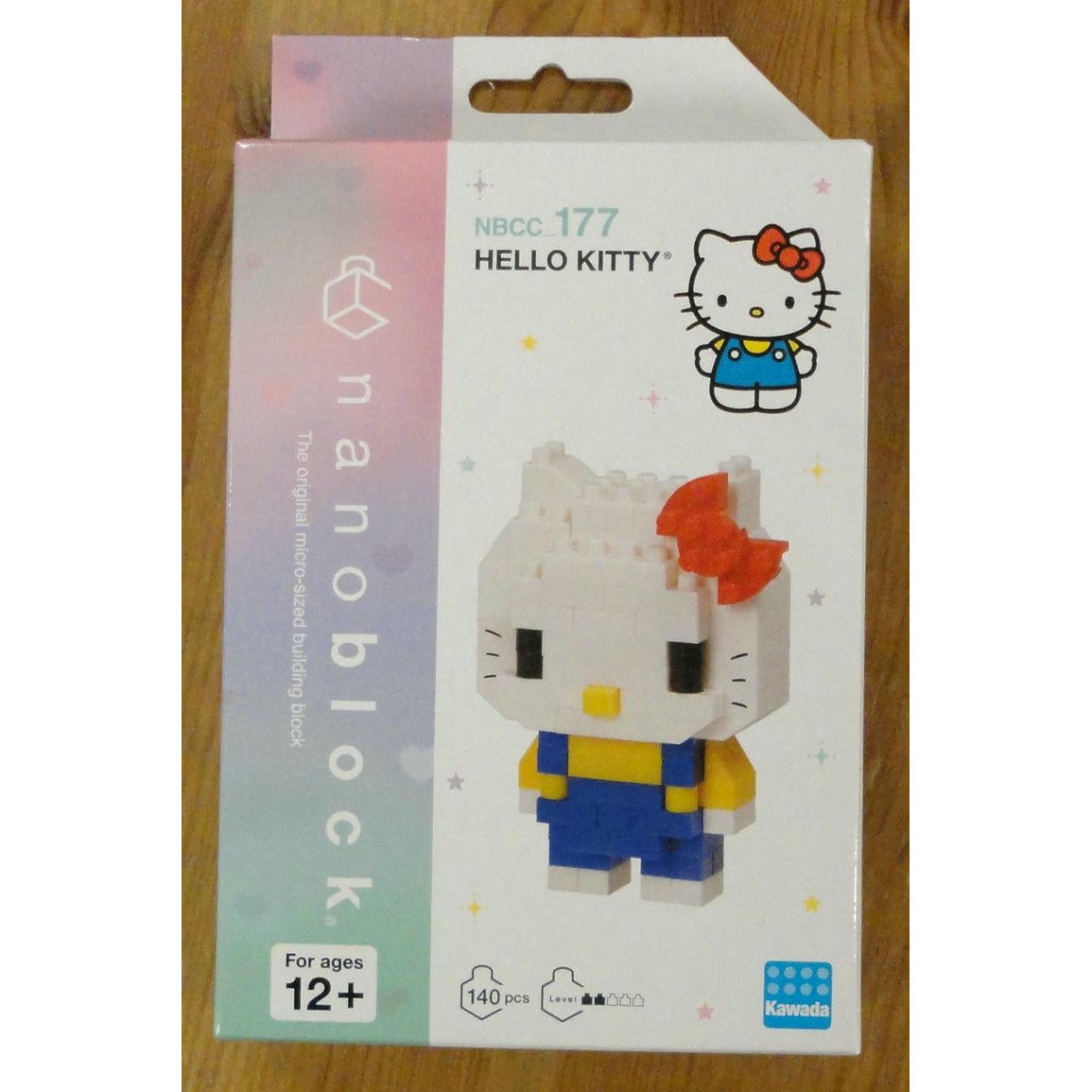 Image of Kawada Hello Kitty (Version 2) Nanoblocks Kit BNTNAN22273