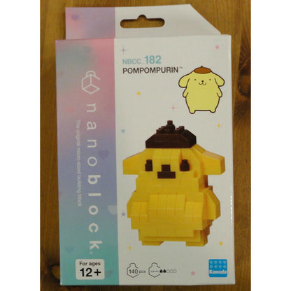 Image of Kawada Sanrio Series: Pompompurin Nanoblocks Kit BNTNAN22638