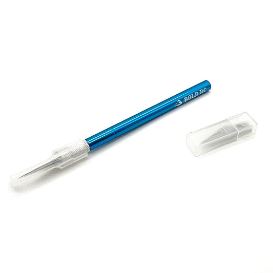 Image of Aluminum Handle Hobby Knive with 6 #11 Blades