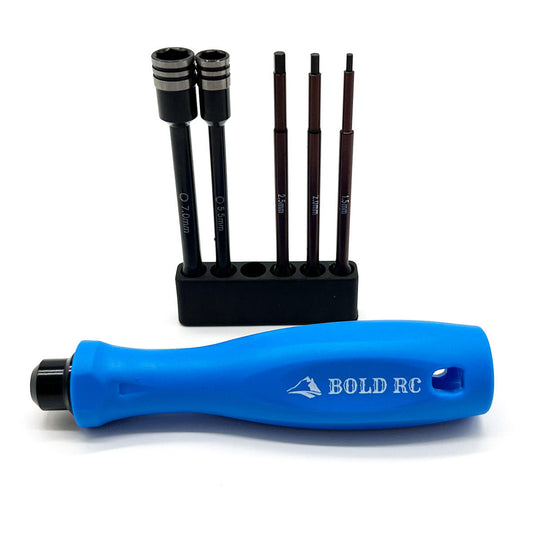 Image of 1/10th Tool Set, 1/4 Quick Drive Hex & Nut Driver 5 Piece