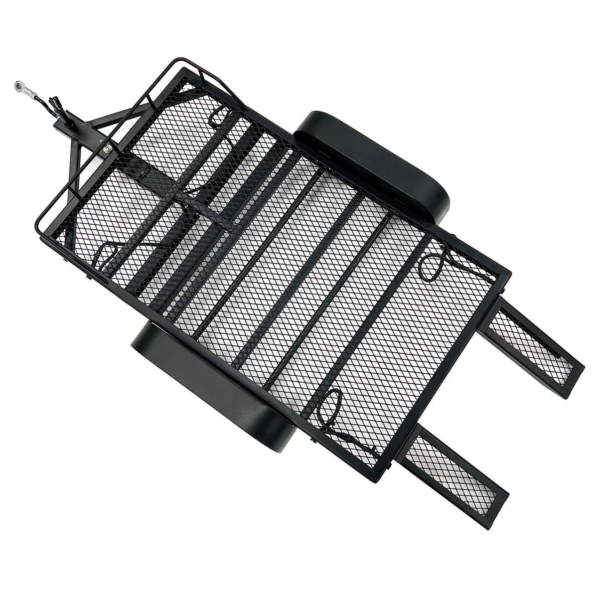 Image of 1/10 Scale Full Metal Car Hauler Trailer with LED Lights