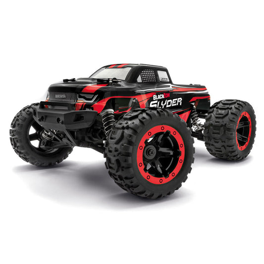 Image of Slyder MT 1/16 4WD Electric Monster Truck - Red