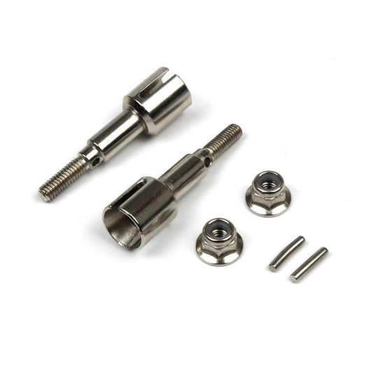 Image of Rear Wheel Axles (Steel/2pcs)