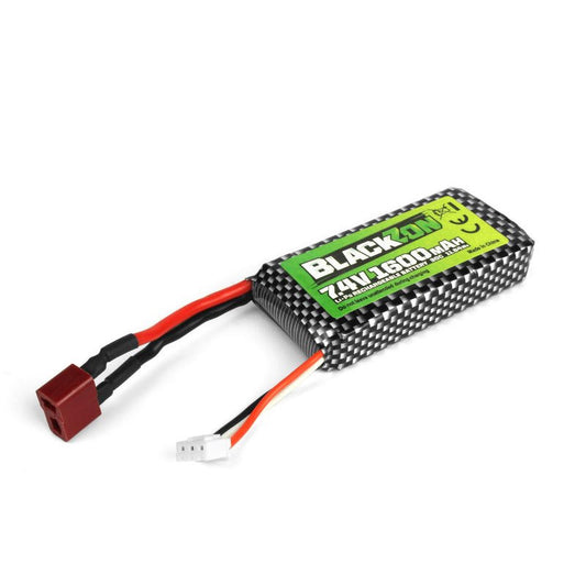 Image of Battery Pack (LiPo 7.4V, 1600mAh), w/T-Plug