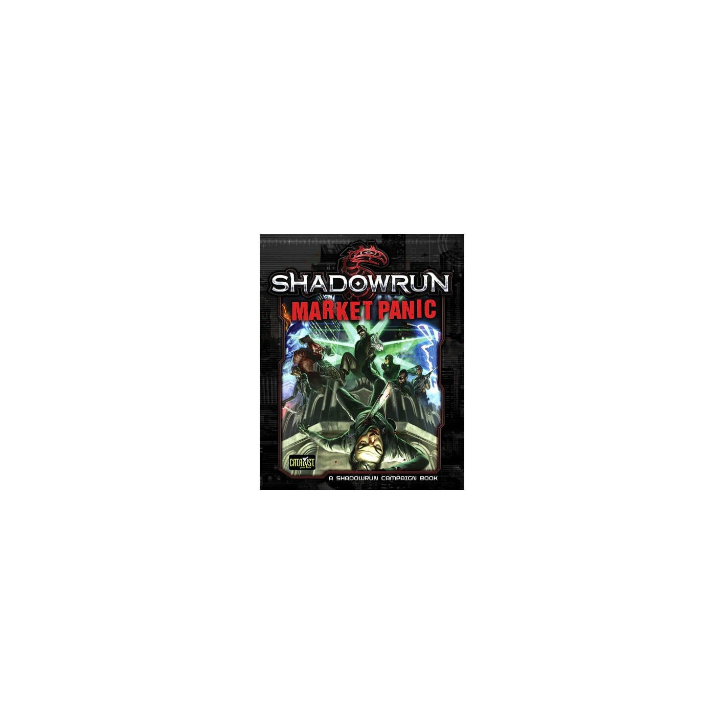 Image of Shadowrun 5th Edition RPG Market Panic Campaign Book CAT27451