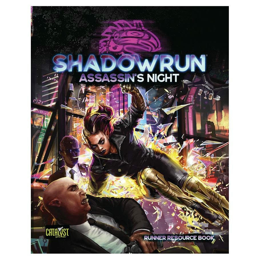 Image of Shadowrun 6th Edition RPG Assassin's Night Campaign CAT28503 6th World