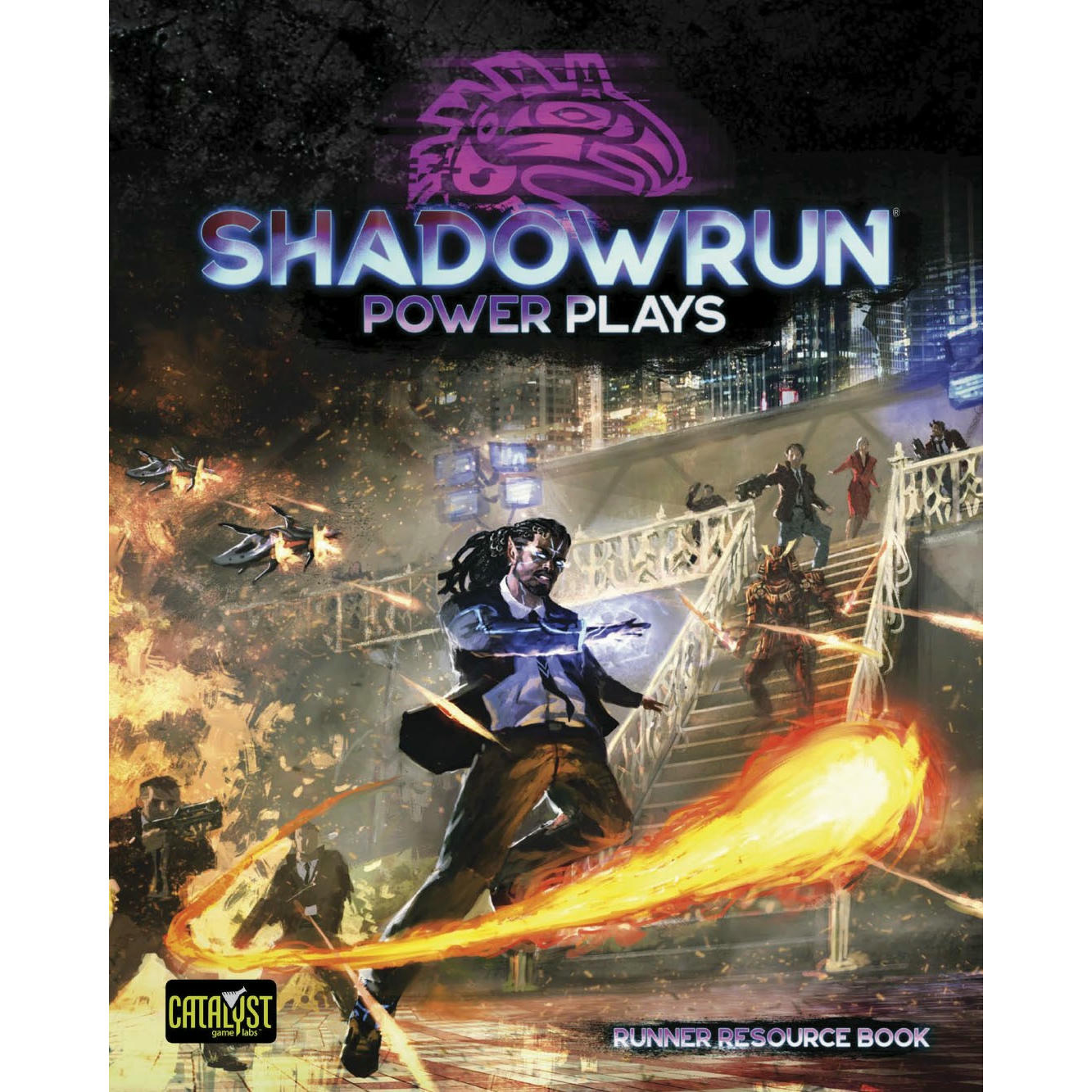 Image of Shadowrun 6th Edition RPG Power Plays Sourcebook CAT28451 6th World