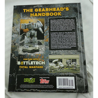 Classic Battletech Techmanual [Hardcover] Catalyst Game Labs