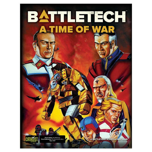 Image of BattleTech: A Time of War Roleplaying Game RPG Core Rulebook Hardcover CAT35005V