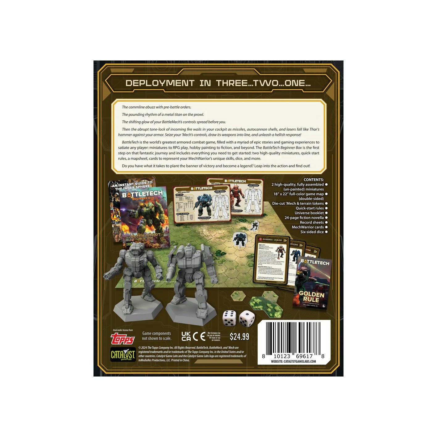 Image of Battletech 40th Anniversary Beginner Box by Catalyst Games Lab Beginners