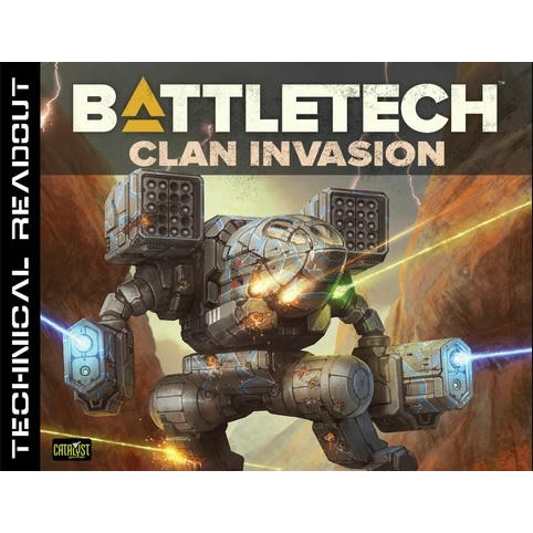 Image of Battletech Technical Readout: Clan Invasion Sourcebook CAT35136
