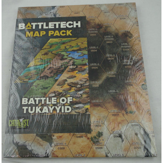 Image of Battletech Map Pack Battle of Tukayyid Catalyst Games 35152 (Four 2-sided maps)