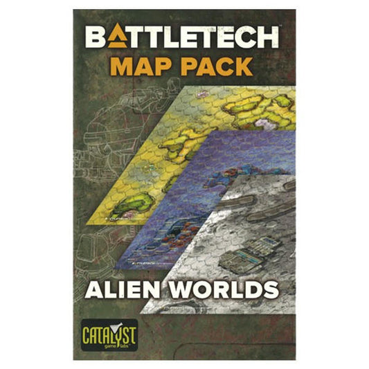 Image of Battletech Alien Worlds Map Pack Catalyst Games 351523 (Two 2-sided maps)