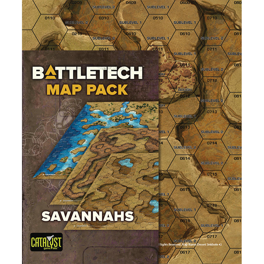 Image of BattleTech: Map Pack - Savannah