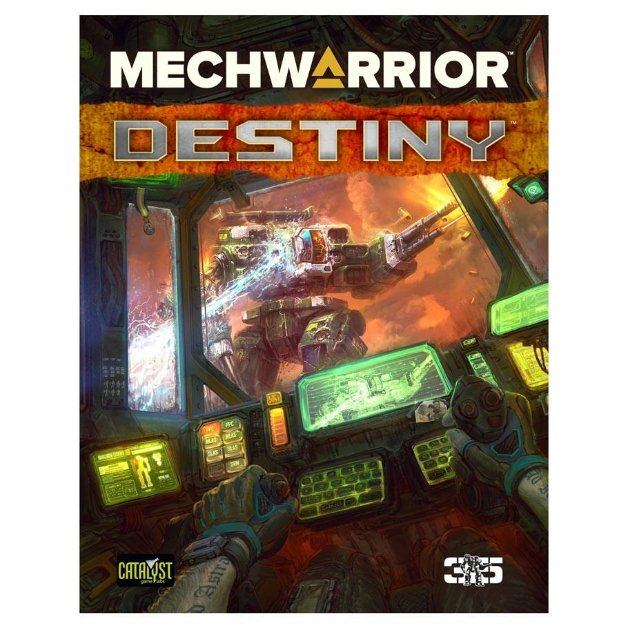 Image of Battletech Mechwarrior: Destiny Roleplaying Game RPG Catalyst CAT35185