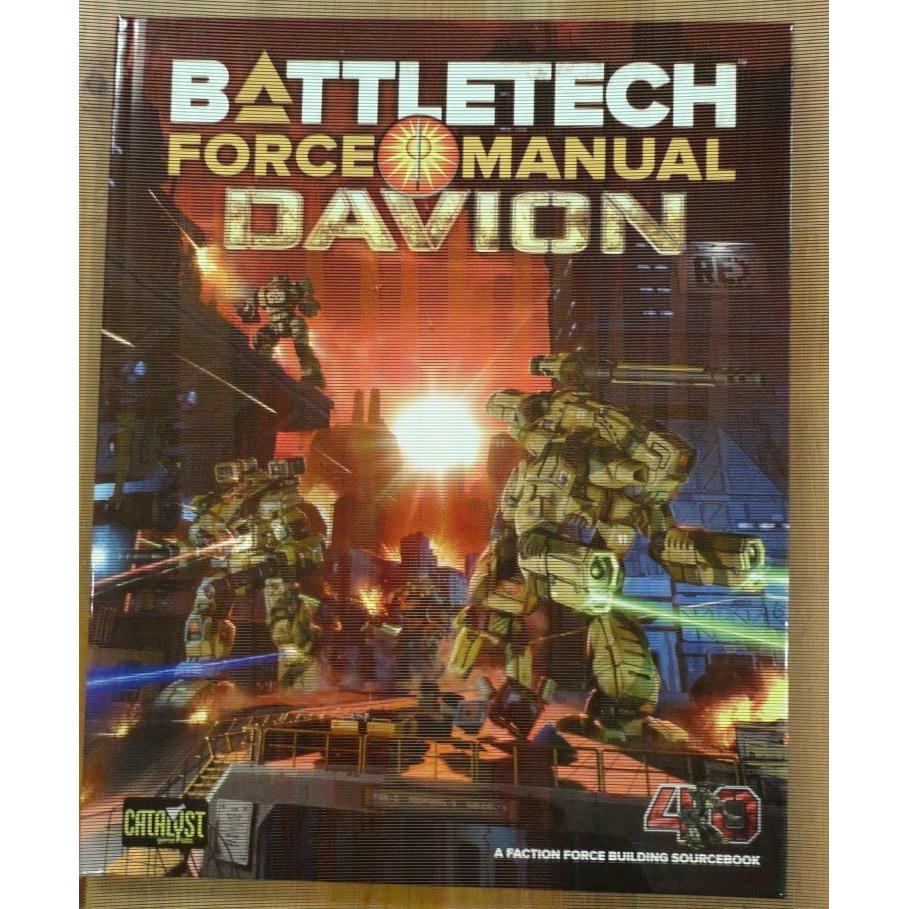 Image of BattleTech Force Manual: House Davion by Catalyst Games CAT35272