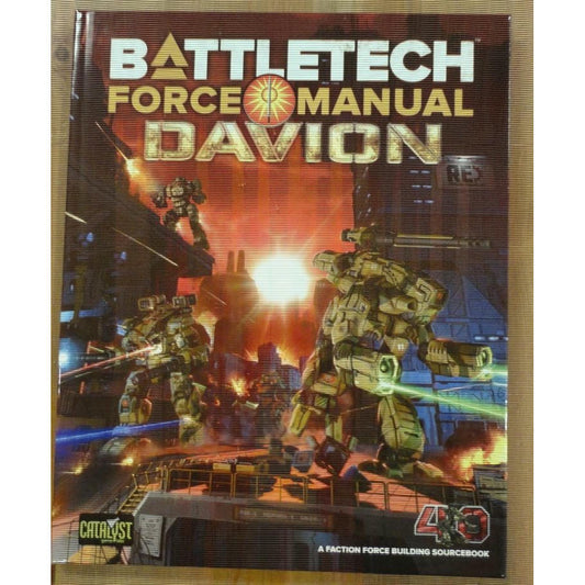 Image of BattleTech Force Manual: House Davion by Catalyst Games CAT35272