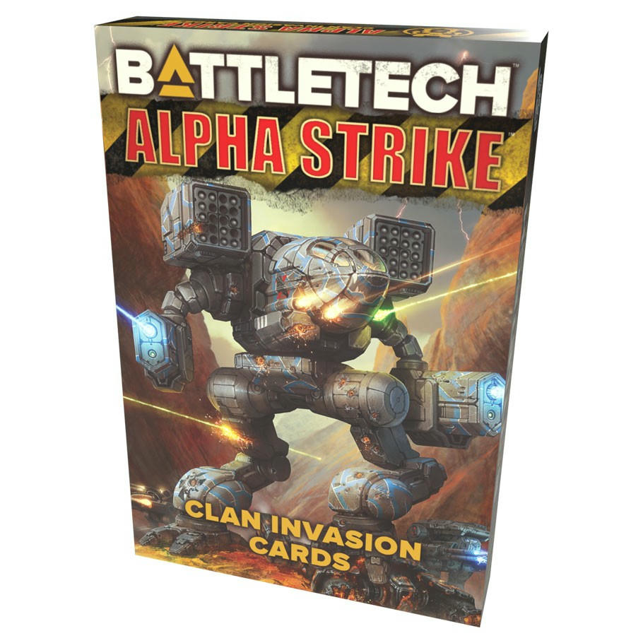 Image of BattleTech Alpha Strike Clan Invasion Cards Set CAT35686
