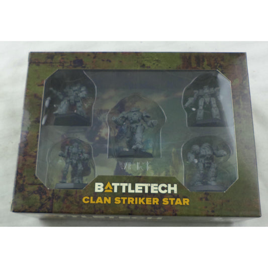 Image of BattleTech: Clan Striker Star Pack Unpainted Miniatures Set (5) CAT35732