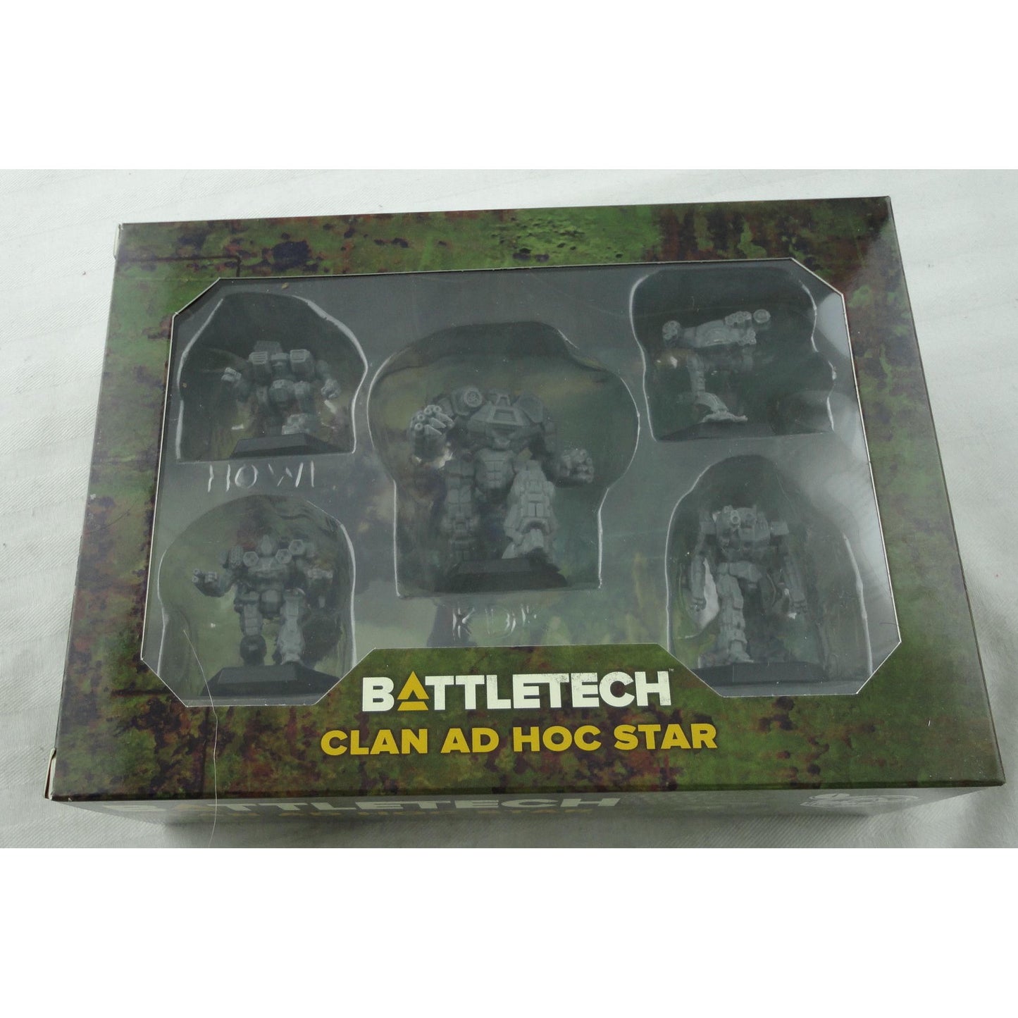 Image of BattleTech: Clan Ad Hoc Star Pack Unpainted Miniatures Set (5) CAT35734