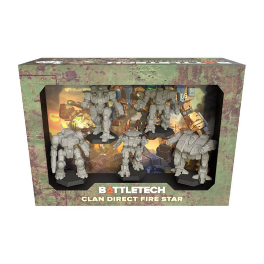 BattleTech: Mercenaries ForcePack - The Clan Direct Fire Star