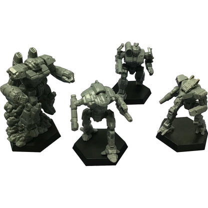 Image of BattleTech: Kell Hounds Striker Lance Pack Unpainted Miniatures 35763