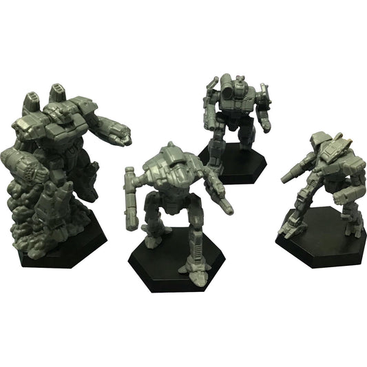 Image of BattleTech: Kell Hounds Striker Lance Pack Unpainted Miniatures 35763