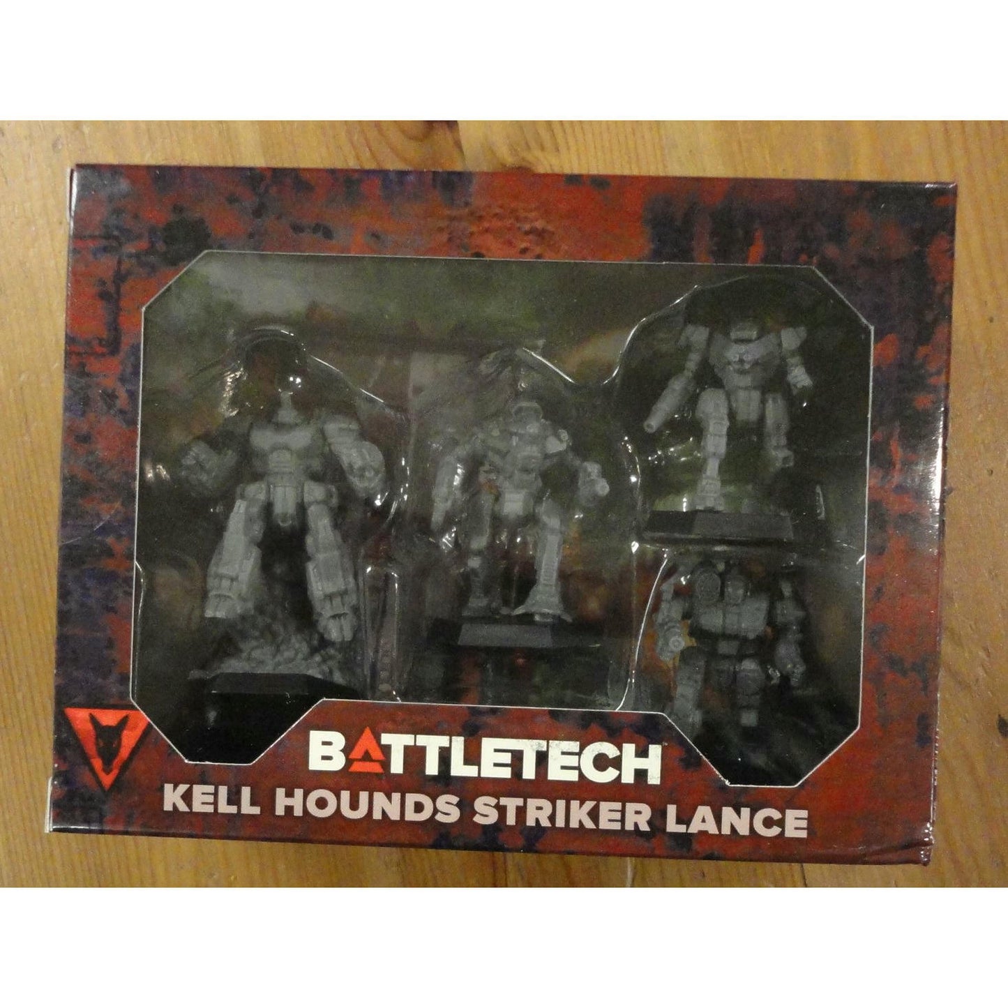 Image of BattleTech: Kell Hounds Striker Lance Pack Unpainted Miniatures 35763