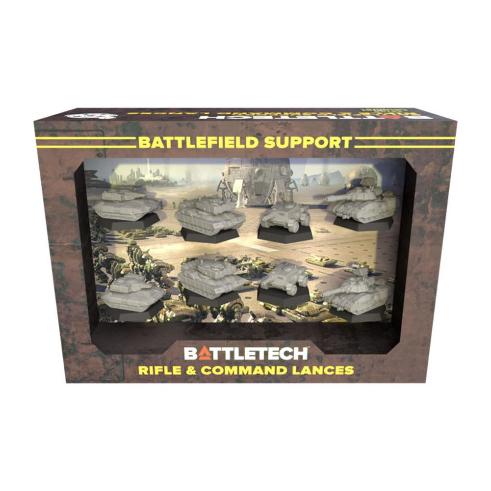 BattleTech: Mercenaries ForcePack - Battlefield Support Rifle &amp; Command Lances