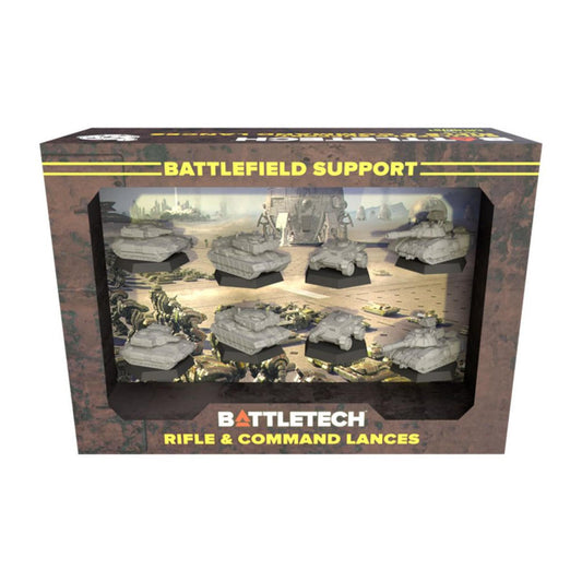 BattleTech: Mercenaries ForcePack - Battlefield Support Rifle &amp; Command Lances