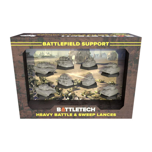 BattleTech: Mercenaries ForcePack - Battlefield Support Heavy Battle & Sweep Lances