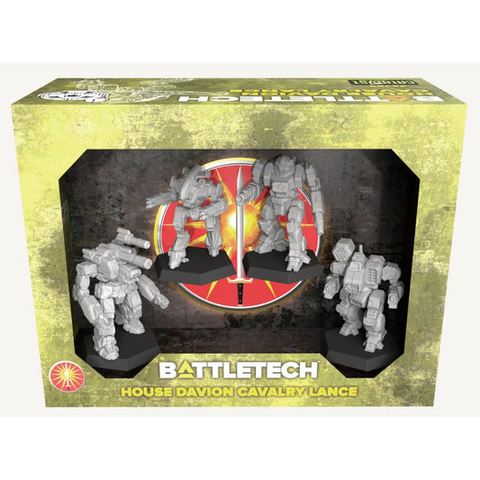 Image of BattleTech: Miniature ForcePack - House Davion Cavalry Lance