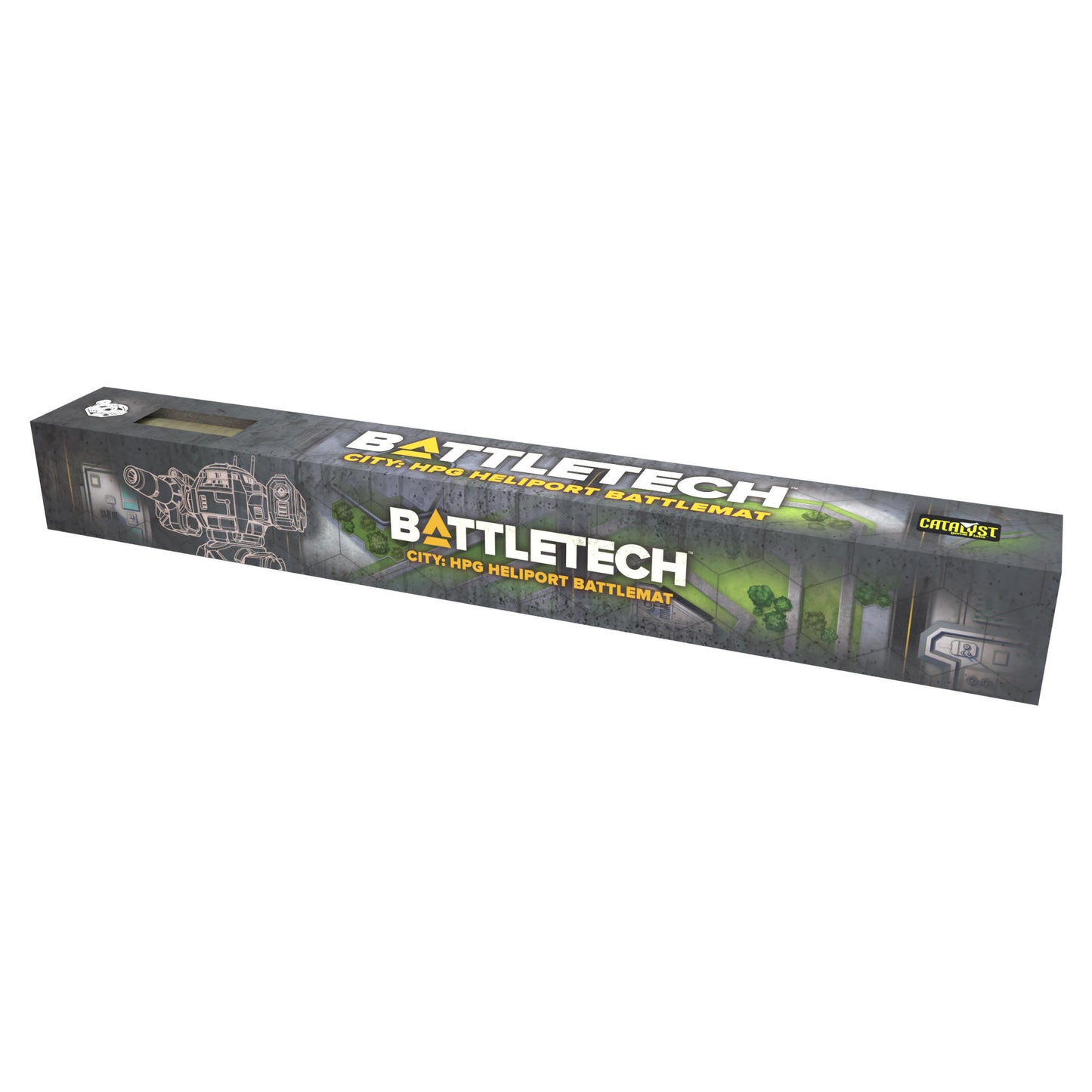 Image of BattleTech: BattleMat - Cities HPG Heliport/Plaza