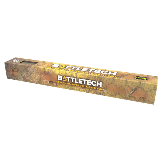 Image of BattleTech: BattleMat - Savannahs River Delta/City Ruins