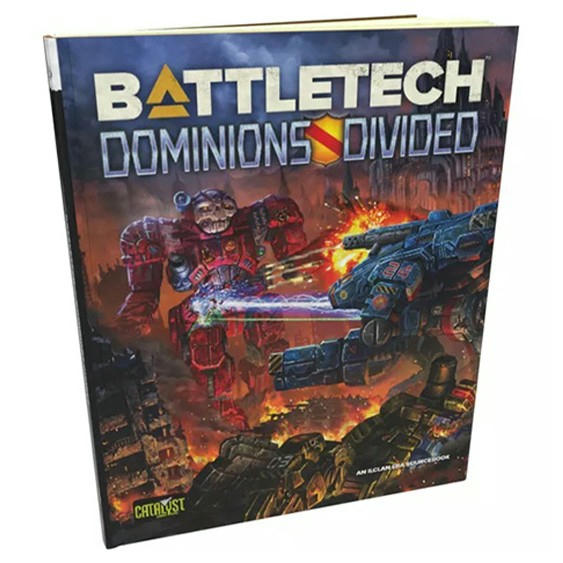 Image of BattleTech Total Warfare/Alpha Strike Dominions Divided Sourcebook CAT35904