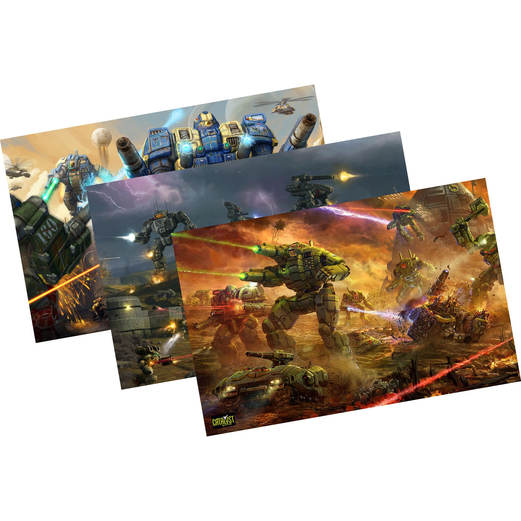 Image of BattleTech: Supersize Poster Set (3)