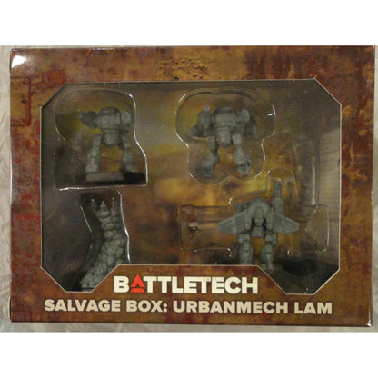 Image of BattleTech: Salvage Box Urbanmech LAM Unpainted Miniature CAT36012