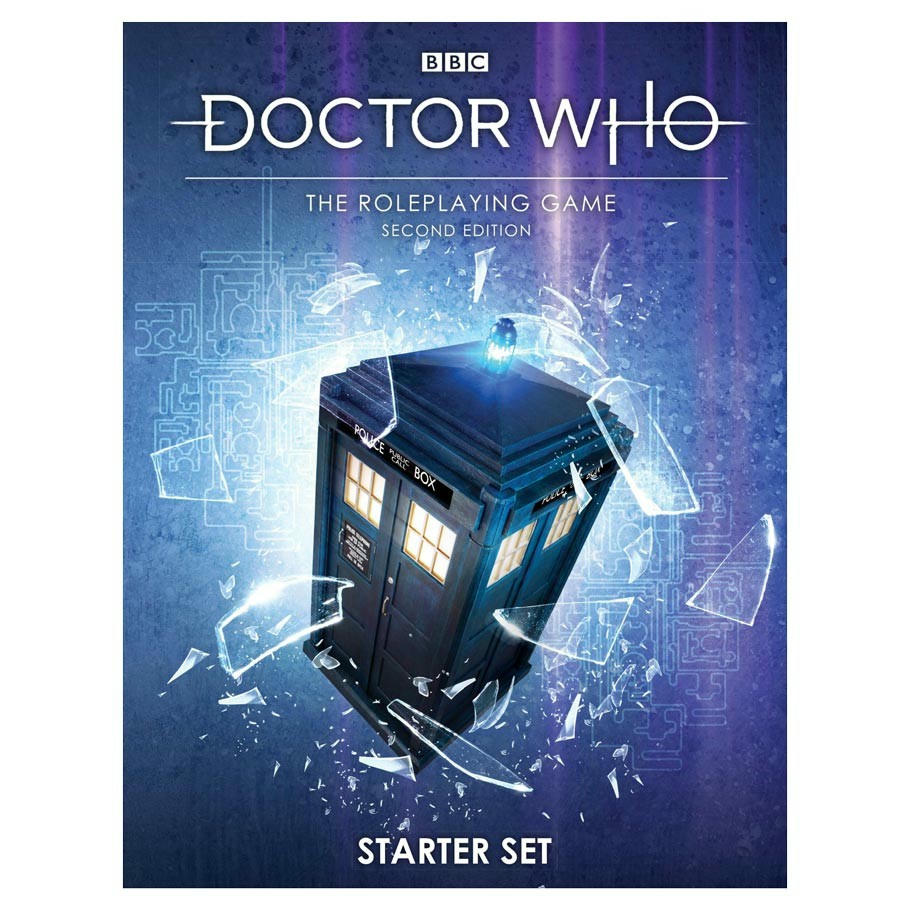 Image of Doctor Who Fantasy Roleplaying Game RPG 2nd Edition Starter Set CB71305