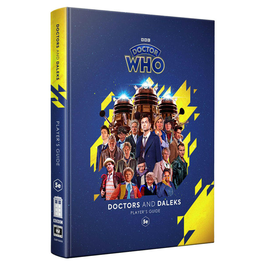 Image of Doctor Who: Doctors and Daleks 5E Roleplaying Game Player's Guide CB71500 RPG