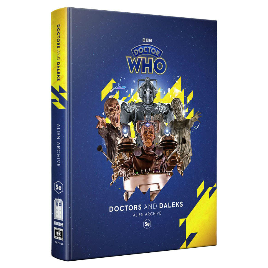 Image of Doctor Who: Doctors and Daleks 5E Roleplaying Game Alien Archive CB71502 RPG